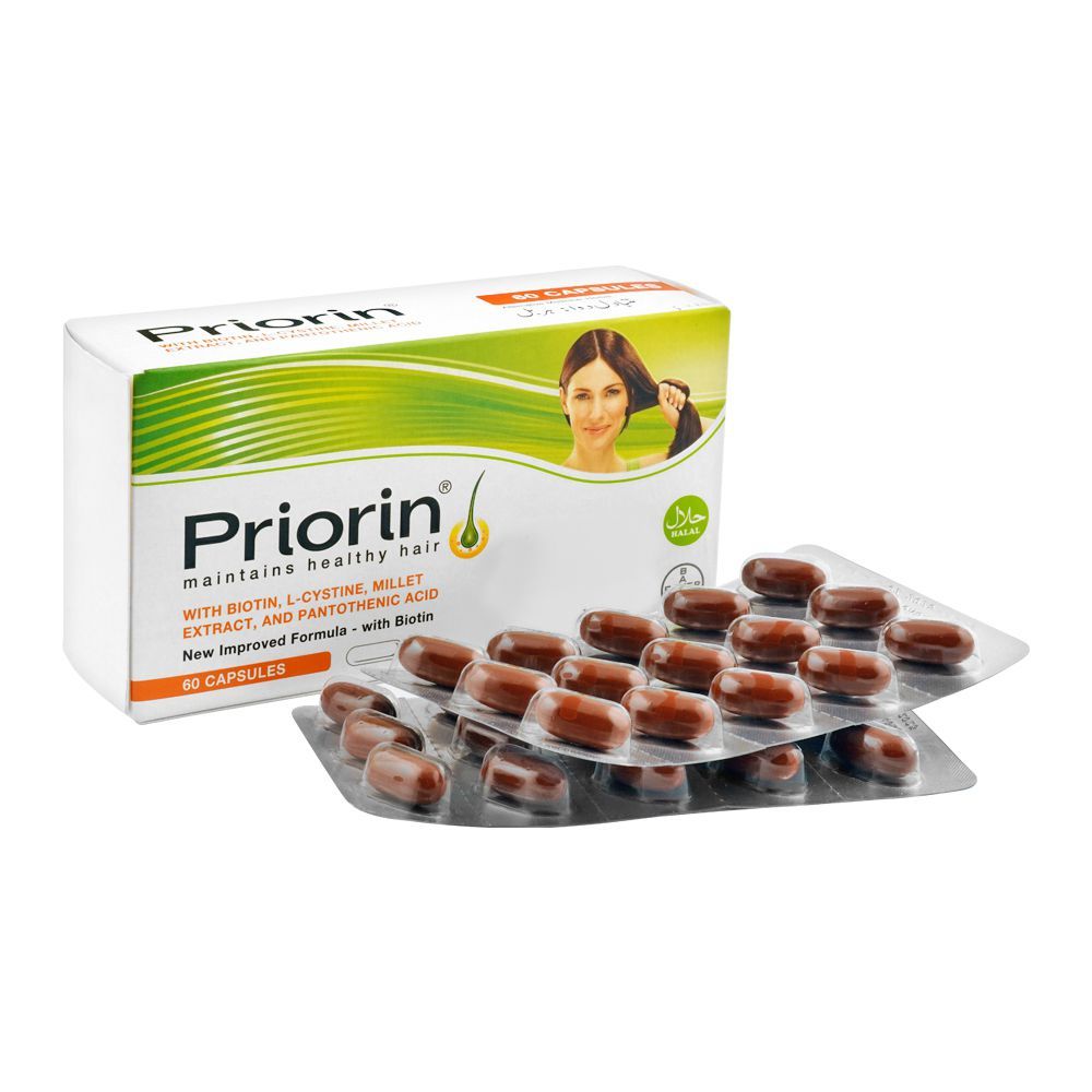 Bayer Pharmaceuticals Priorin Capsule, 60-Pack in Pakistan – Shopaholic.pk