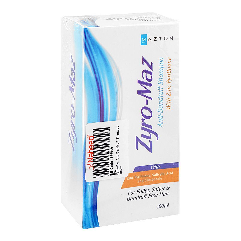 Zyro-Max Anti-Dandruff Shampoo, 100ml - Main Image