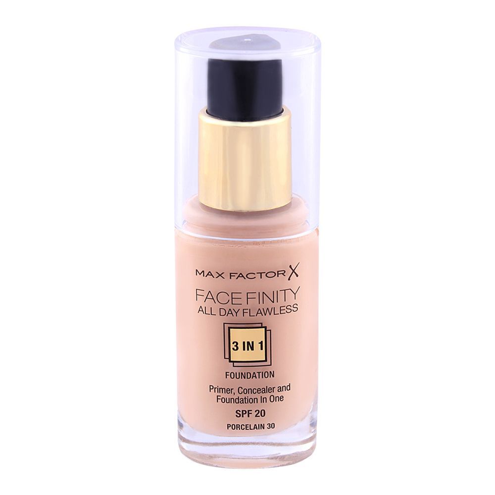 Max Factor Facefinity All Day Flawless 3-in-1 Foundation - 30 Porcelain - Main Image