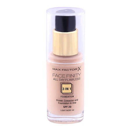 Max Factor Facefinity All Day Flawless 3-in-1 Foundation - 40 Light Ivory - Main Image