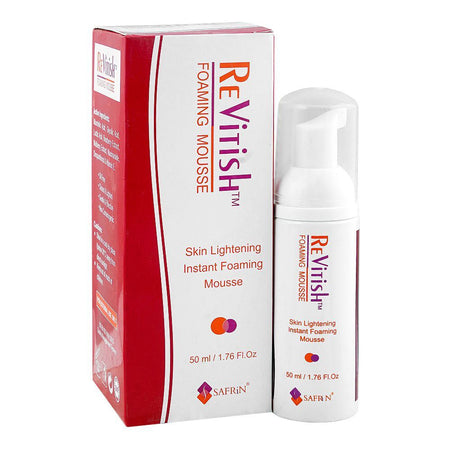 Safrin Skin Care Revitish Foaming Mousse, Lactic Acid, Niacinamide, Vitamin E, For All Types Of Skin, 50ml - Main Image