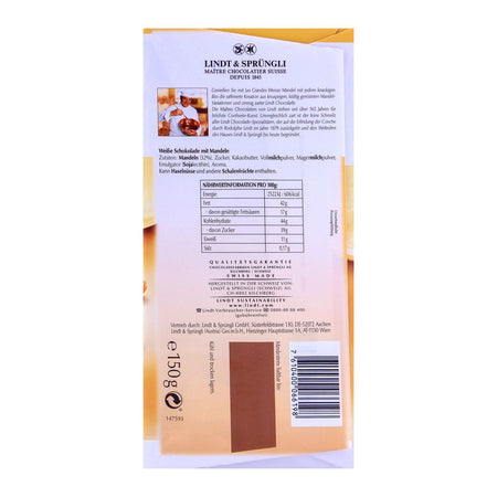 Lindt Les Grandes 32% Mandeln 150g - Image 2