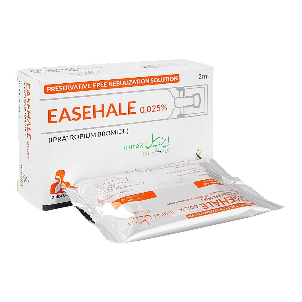 Easehale Preservative-Free Nebulization Solution, 2Ml - Main Image