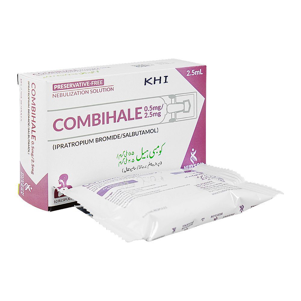 Combihale Preservative-Free Nebulization Solution 2.5ml - Main Image