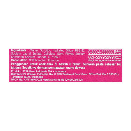 Pepsodent Kids Sweet Strawberry Tooth Paste, 45g - Image 4