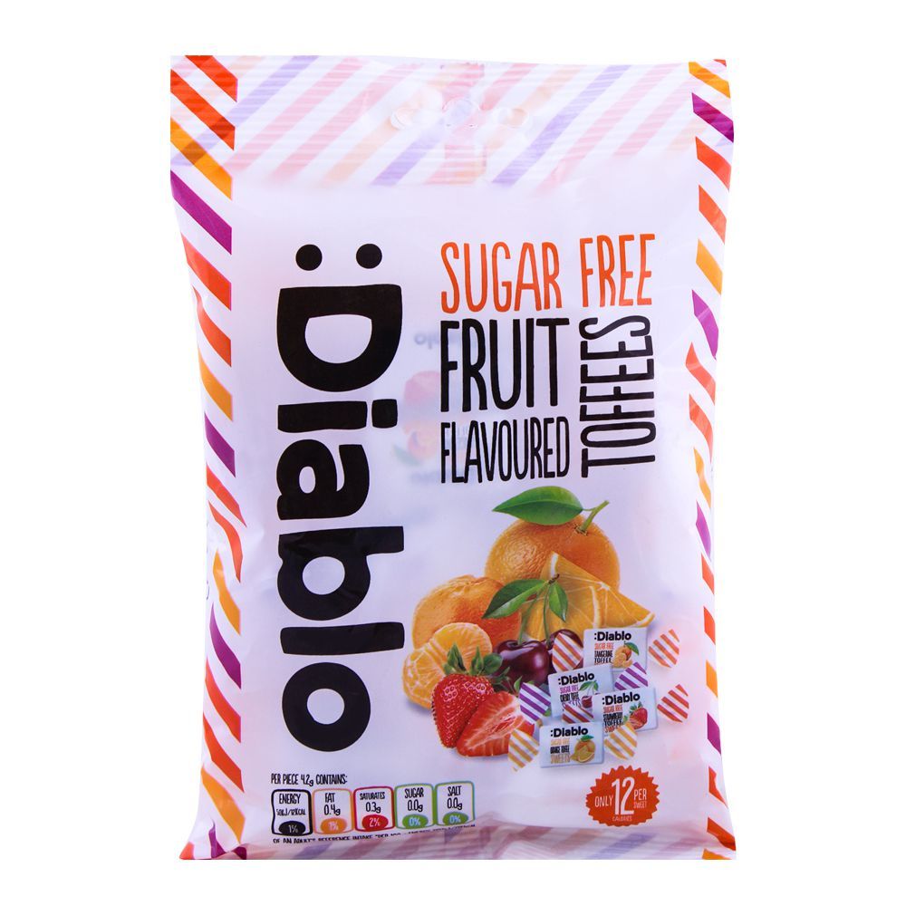 Diablo Sugar Free Fruit Flavored Sweets 75g - Main Image