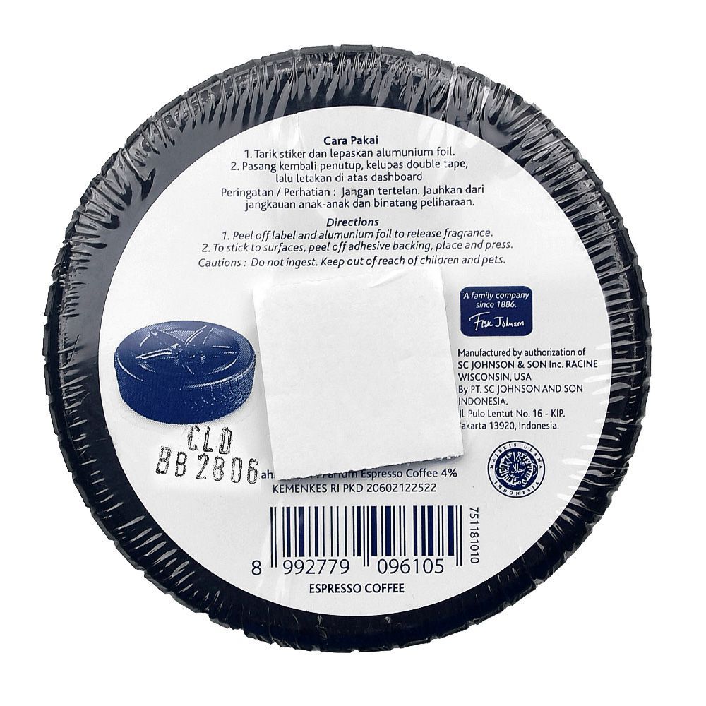 Glade Espresso Coffee Car Gel Freshener, 75g - Image 2