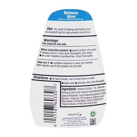 Selsun Blue Normal To Oily Anti-Dandruff Shampoo, Normal To Oily, 150ml - Image 3