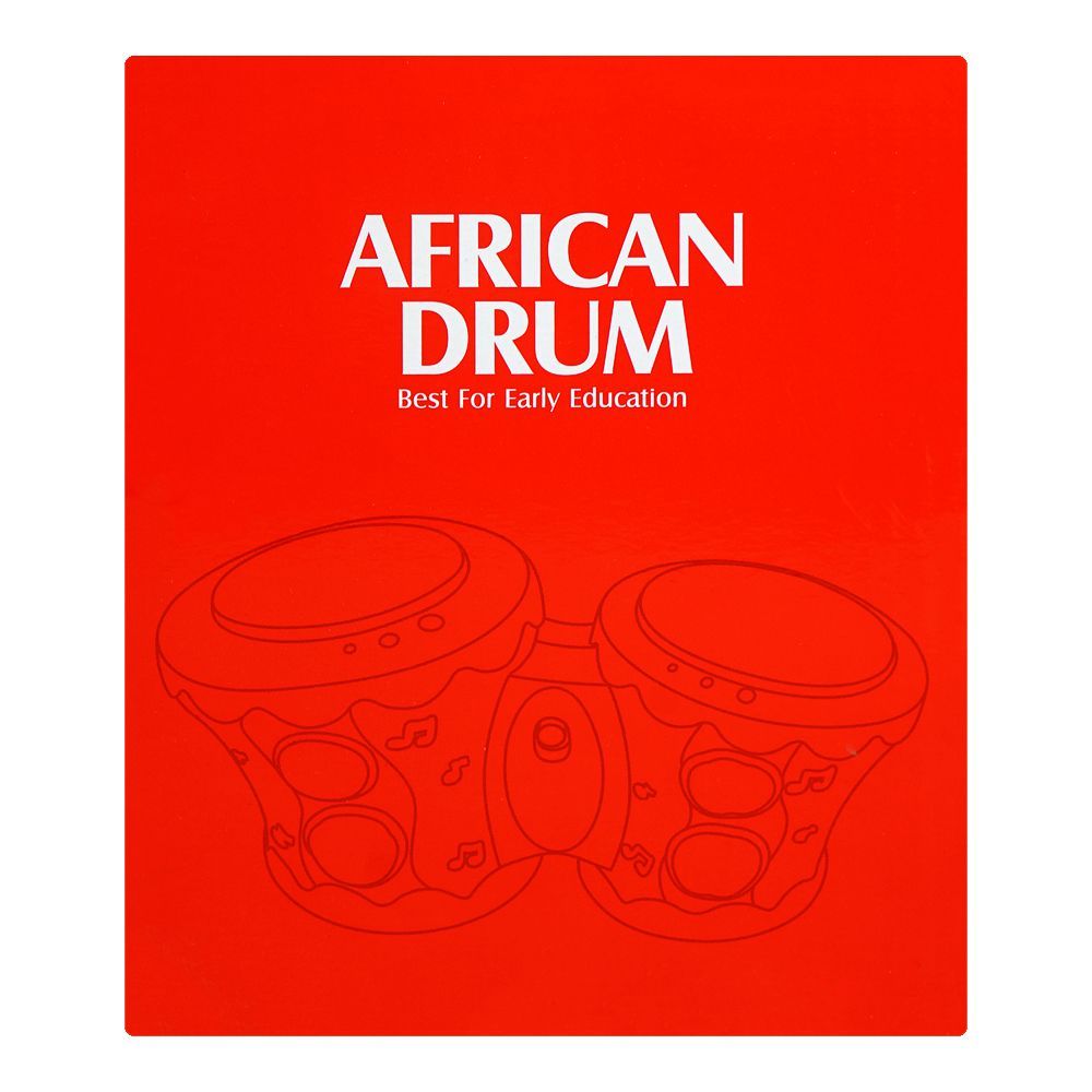 Huanger African Drum With Light & Music, For 18m+, Blue HE0505 - Image 6