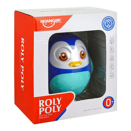Huanger Penguin Roly Poly, For 0m+, Blue, HE0201 - Main Image