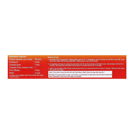 Bake Parlor Cajun Spaghetti 250gm Box - Image 4