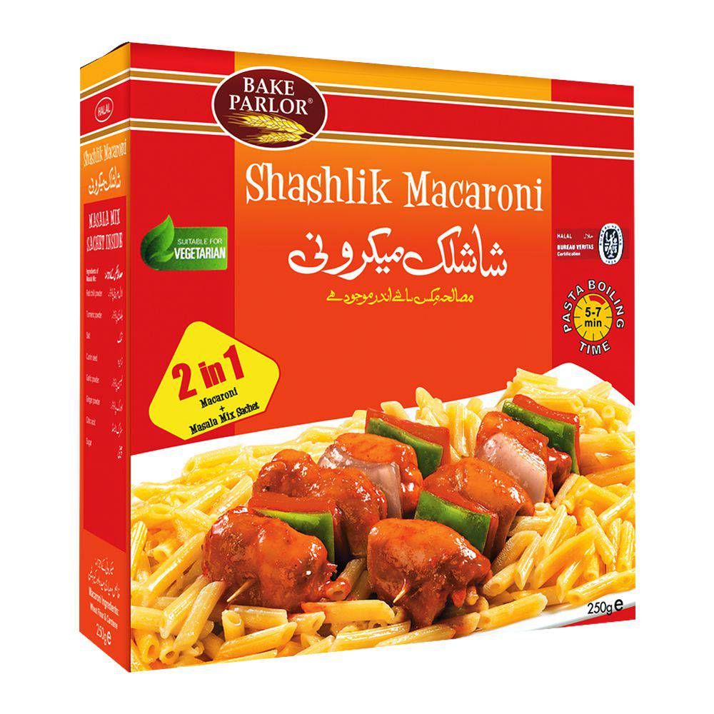 Bake Parlor Shashlik Macaroni 250gm Box - Main Image