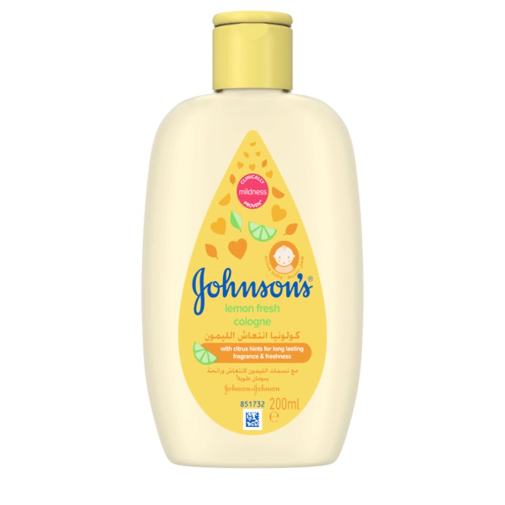 Johnson's Baby Colonge Lemon Fresh, 200ml - Main Image