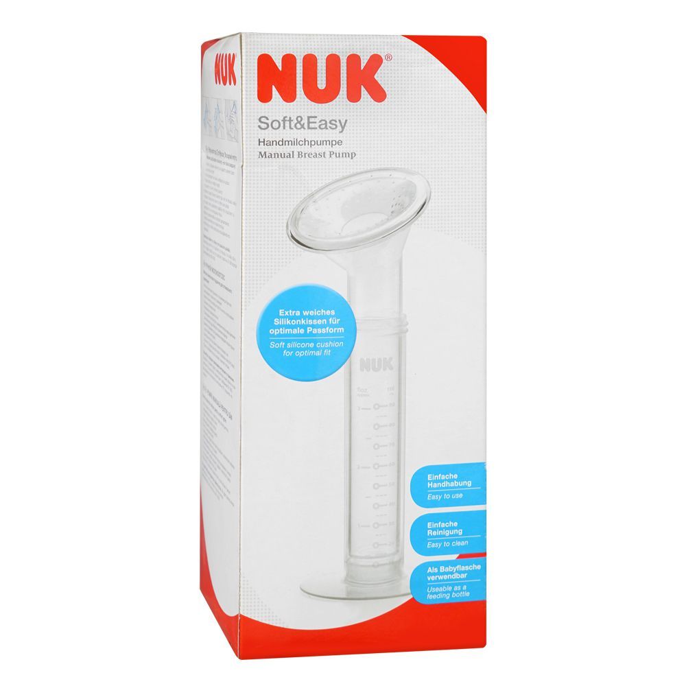 Nuk Soft & Easy Manual Breast Pump, 1025086 - Main Image