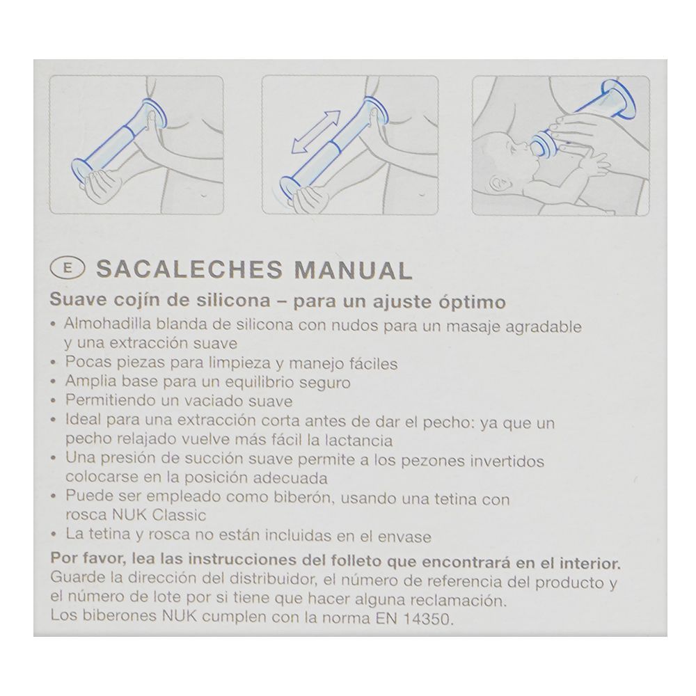 Nuk Soft & Easy Manual Breast Pump, 1025086 - Image 5