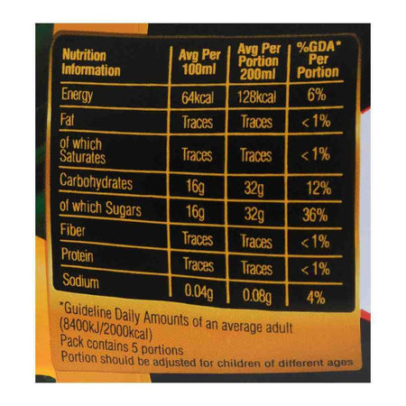 Nestle Fruita Vitals Royal Mangoes Fruit Nectar 1 Liter - Image 4