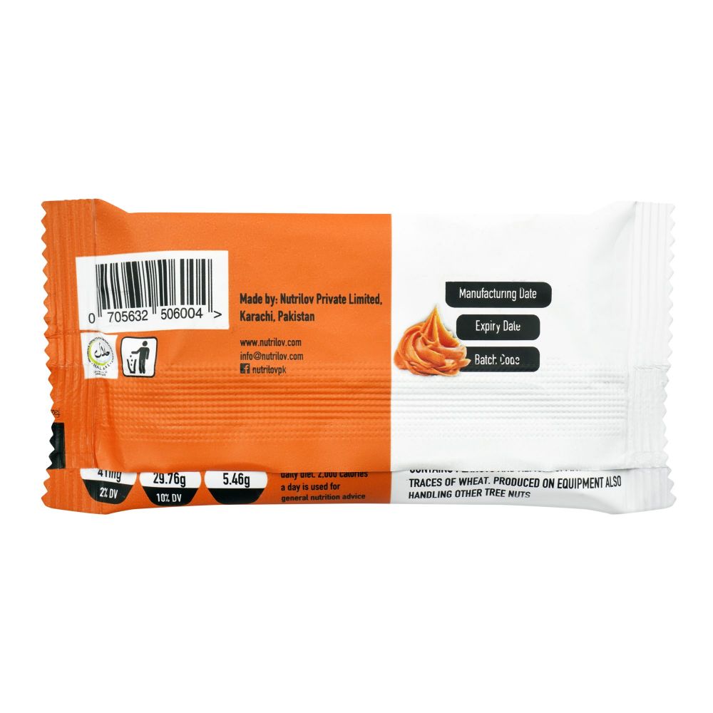 Nutri Lov Granola Bars, Peanut Butter & Raisin, Instant Protein, 45g - Image 2