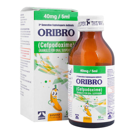Tabros Pharma Oribro Suspension, 50ml - Main Image