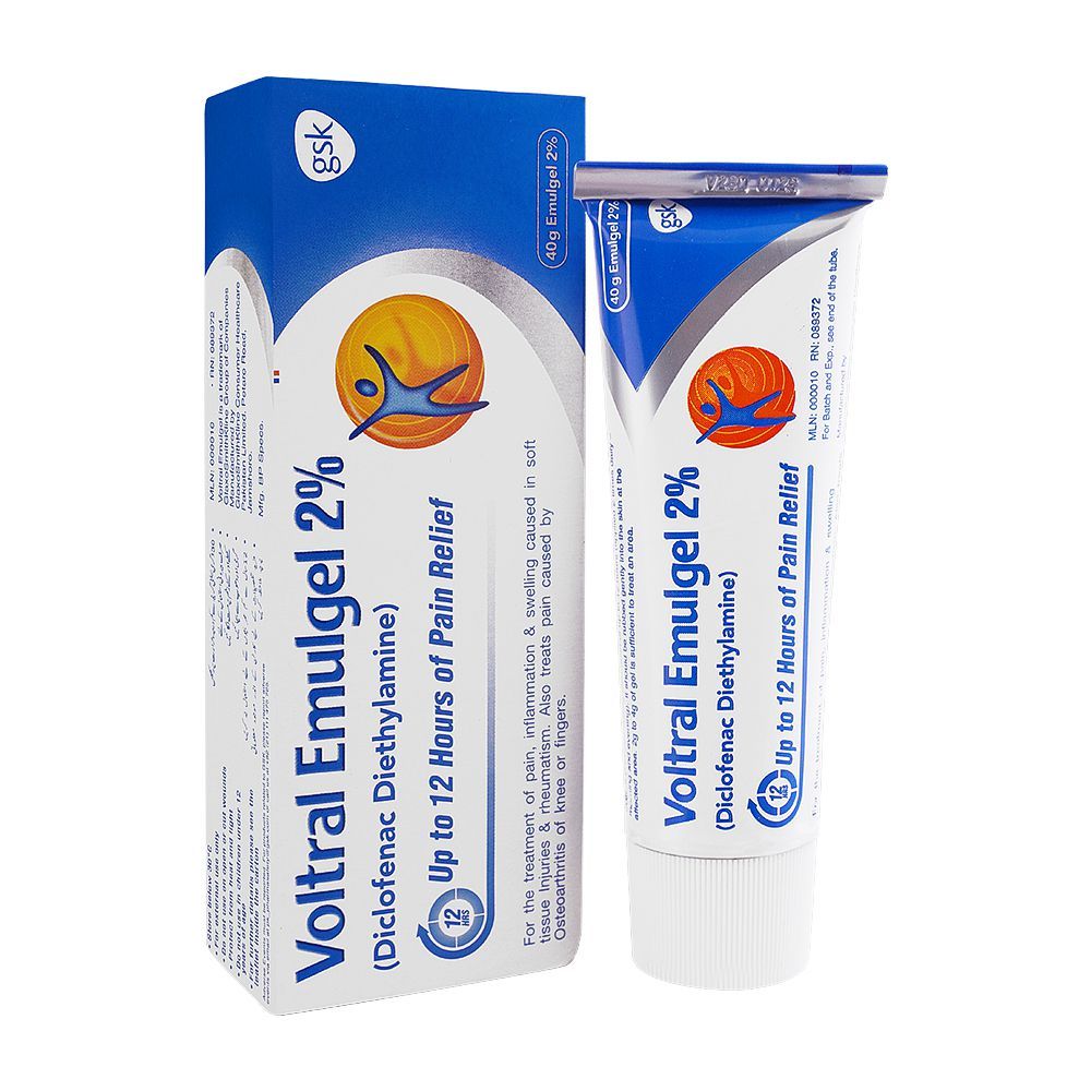 GSK Voltral Emulgel, 2% 40g - Main Image
