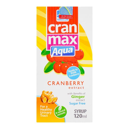 Hilton Pharma Cran Max Aqua Syrup, Sugar-Free, 120ml - Main Image