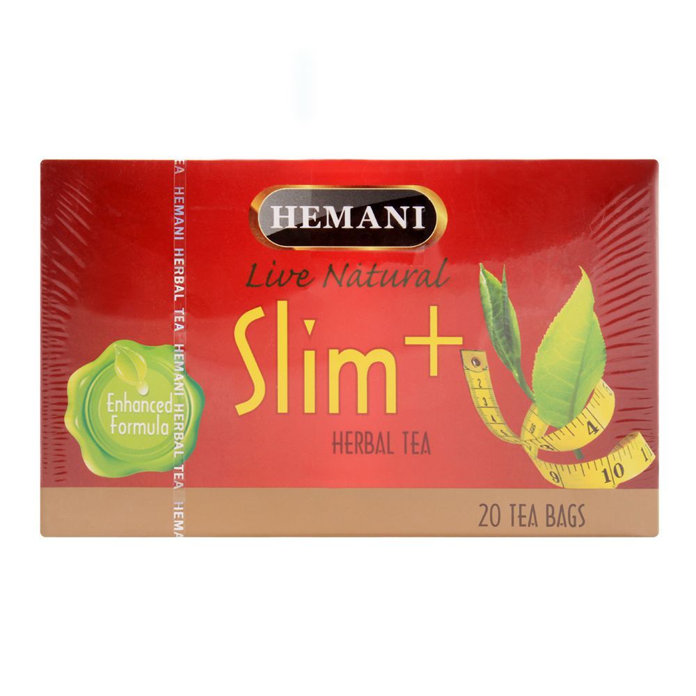 Hemani Herbal Slim+ Tea Bags, 20-Pack - Main Image