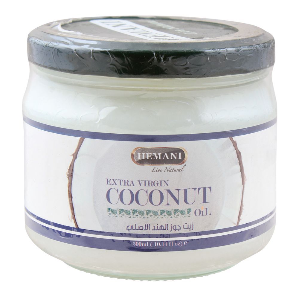 Hemani Extra Virgin Coconut Oil, 300ml - Main Image