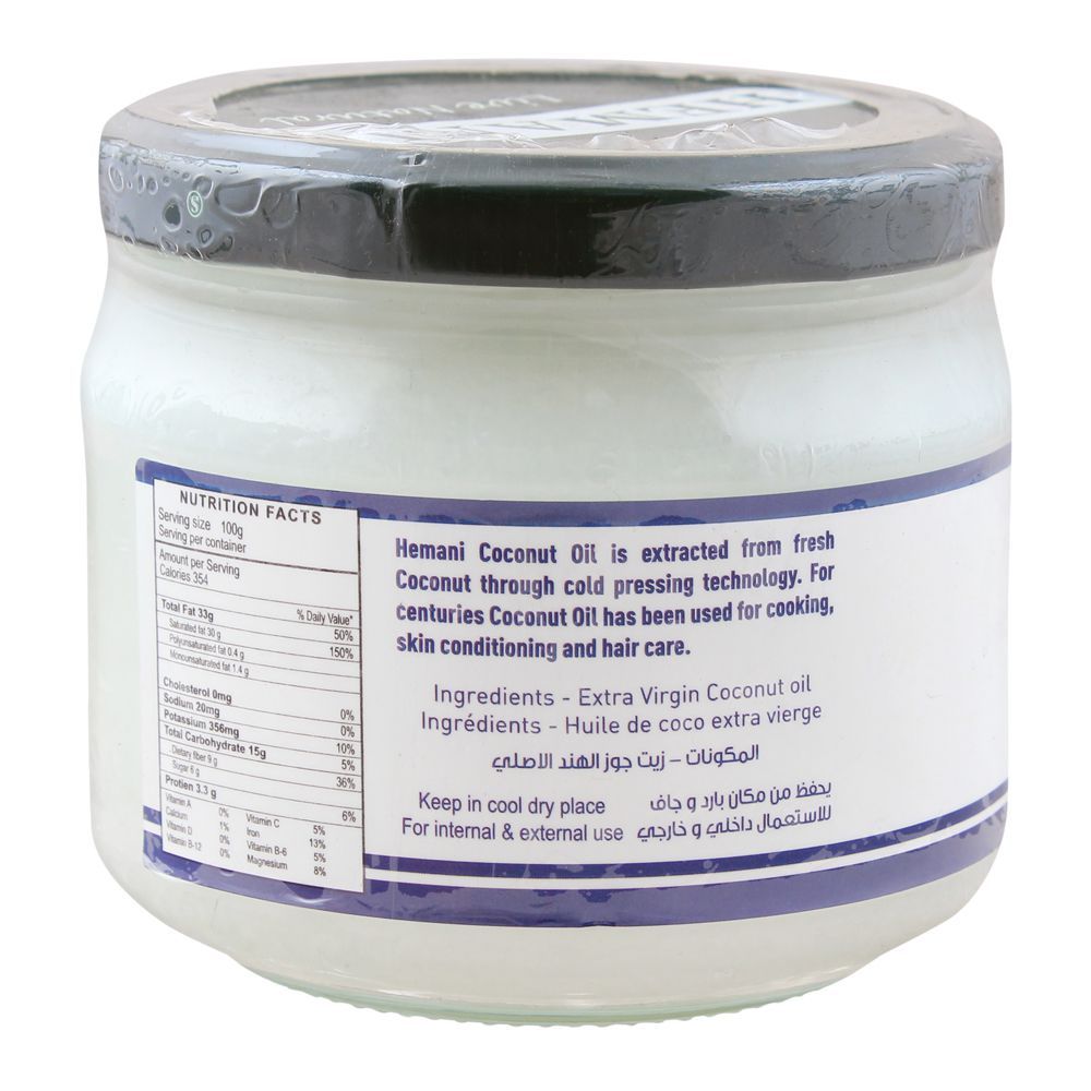 Hemani Extra Virgin Coconut Oil, 300ml - Image 2