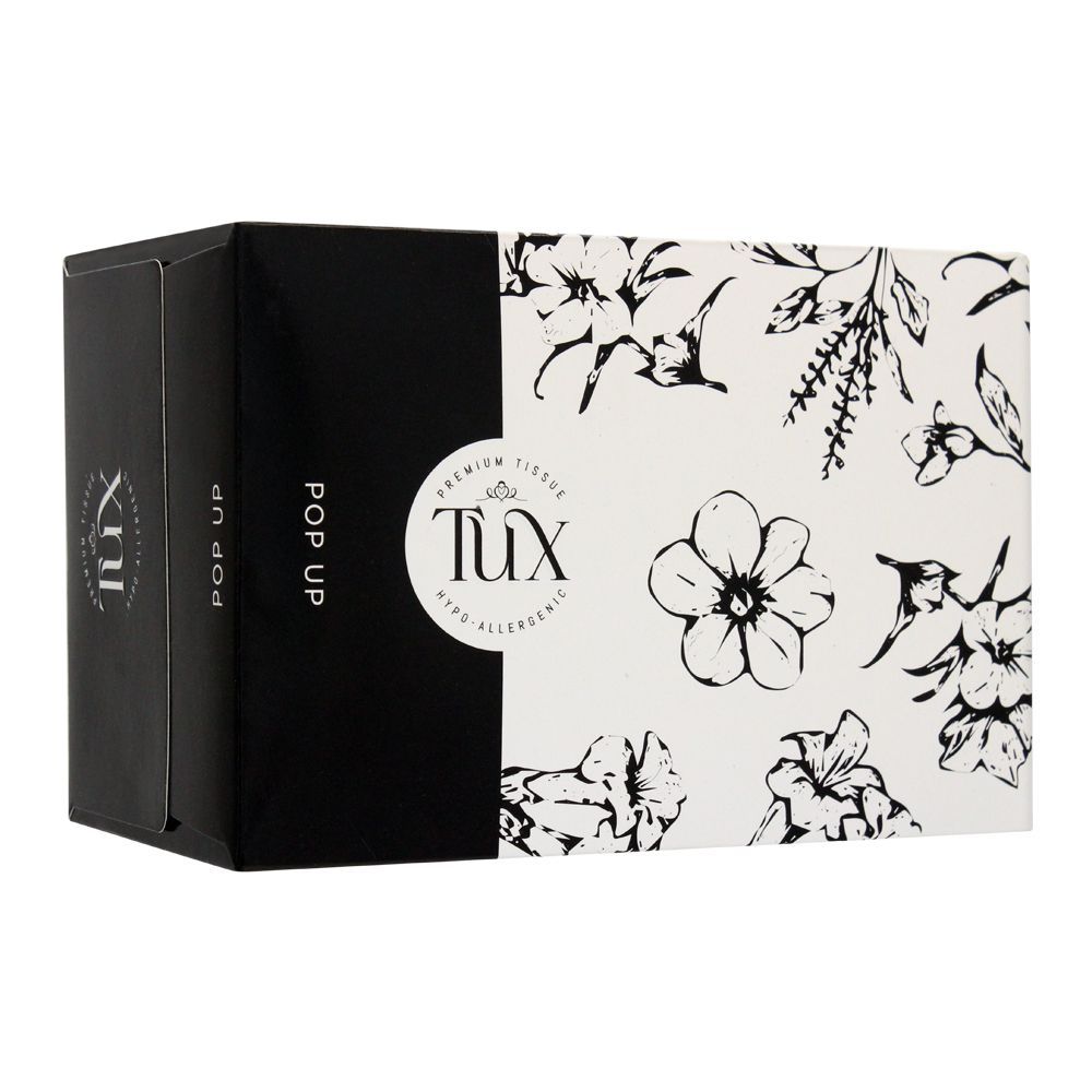 Tux Popup Pop-Up Premium Tissues Box, 300 Sheets, 150x2ply - Main Image