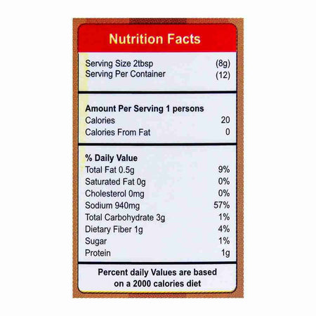 Chef's Pride Lahori Charga Masala, Spice Mix, 50g - Image 3