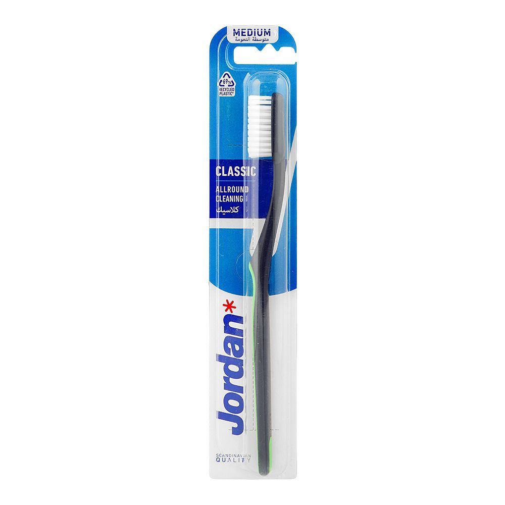 Jordan Classic All Round Cleaning Toothbrush, Medium - Main Image