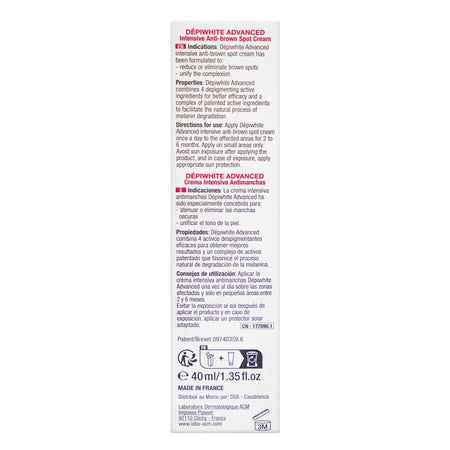 ACM Depiwhite Advanced Anti-Taches & Anti-Brown Spot Cream, 40ml - Image 3