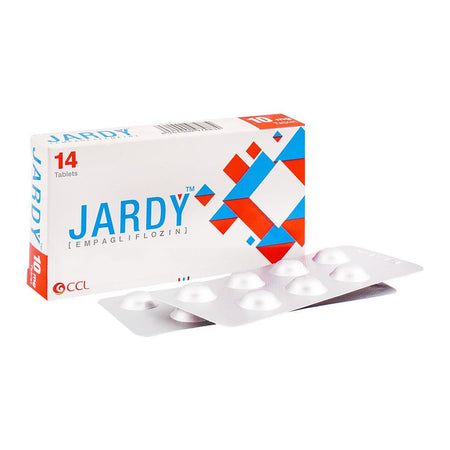 CCL Pharmaceuticals Jardy Tablet, 10mg, 14-Pack - Main Image