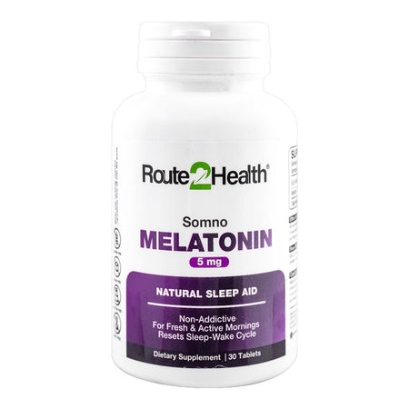Route 2 Health Somno Tablet, 5mg, 30-Pack - Main Image