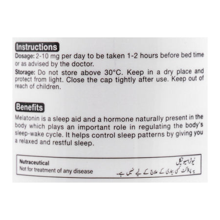 Route 2 Health Somno Tablet, 5mg, 30-Pack - Image 3
