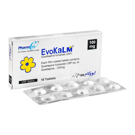 PharmEvo Evokalm Tablet, 100mg, 10-Pack - Main Image