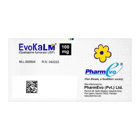 PharmEvo Evokalm Tablet, 100mg, 10-Pack - Image 2