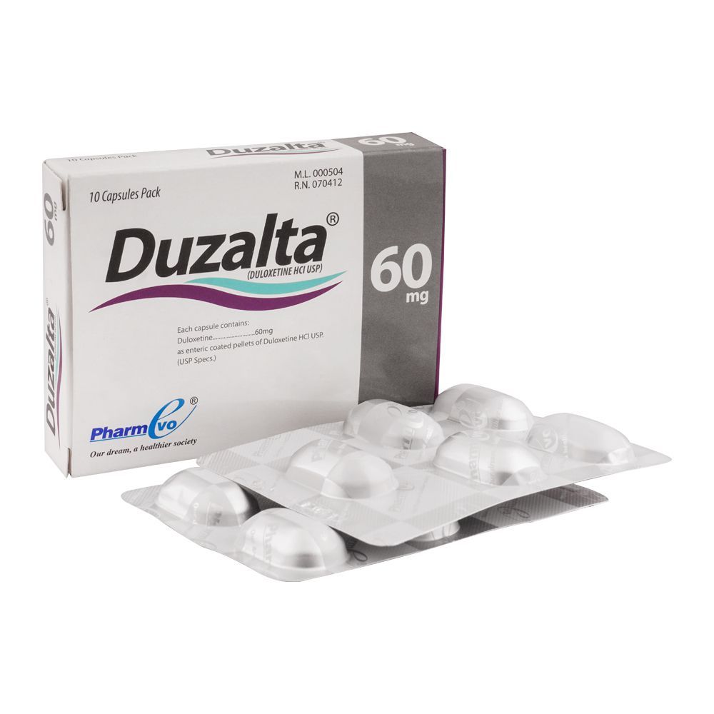 PharmEvo Duzalta Capsule, 60mg, 10-Pack - Main Image