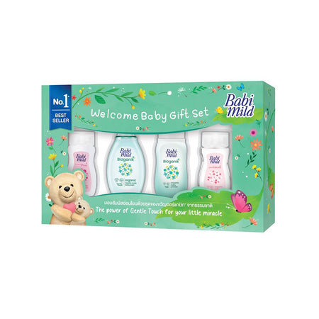 Babi Mild The Natural Baby Gift Set, 4-Pack - Main Image