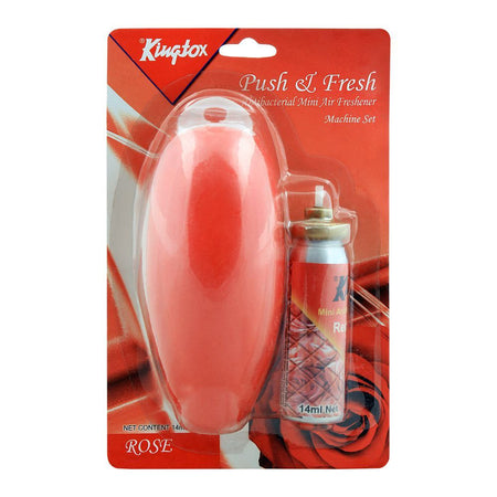 Kingtox Rose Push & Fresh Mini Air Freshener Set - Main Image
