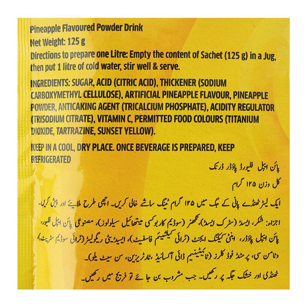 Buy Tang Pineapple Jug Pack, 125g Online in Pakistan – Shopaholic.pk