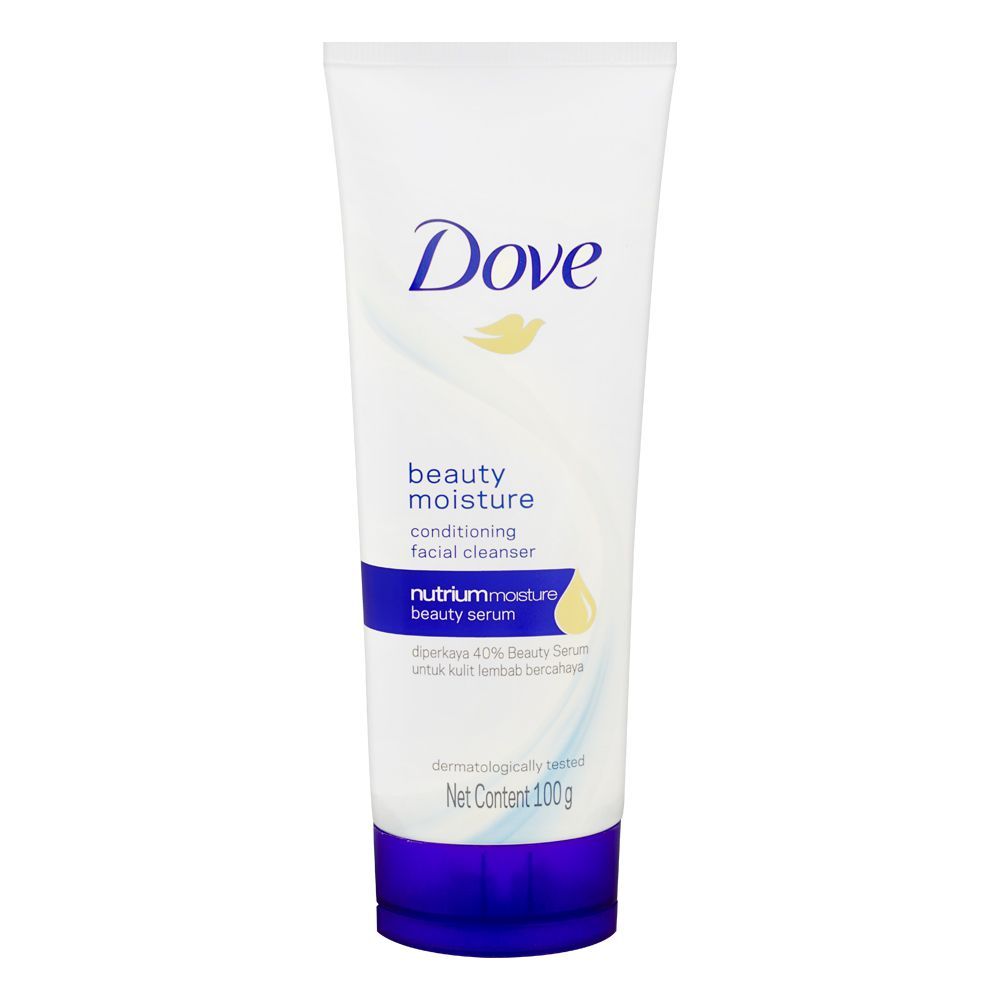 Dove Beauty Moisture Conditioning Facial Cleanser, 100g - Main Image