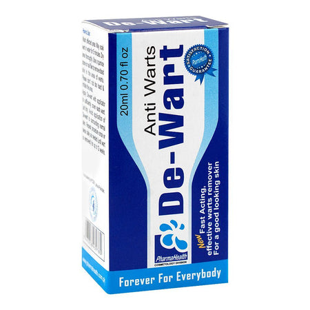 Pharma Health De-Wart Anti Warts Lotion, For All Types Of Skin, 20ml - Main Image