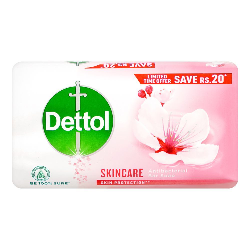Dettol Skin Care Soap, 160g - Main Image