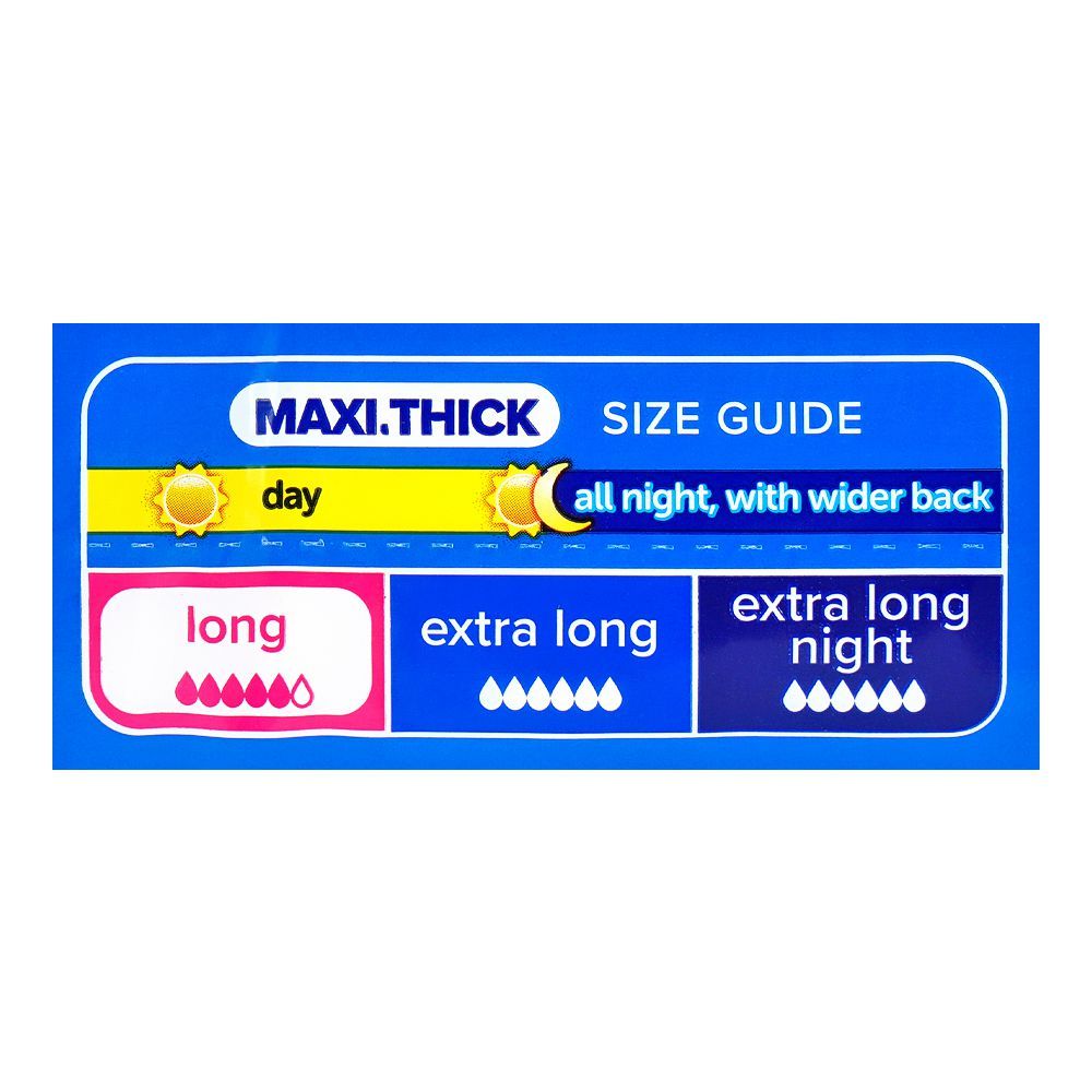 Always Aloe Vera Freshness Maxi Thick Long Pads, 30-Pack, Save Rs.100/- - Image 3