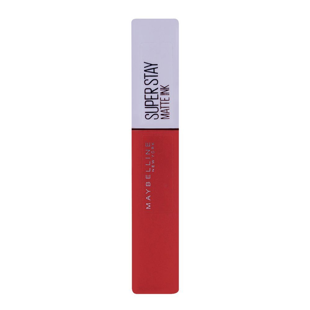 Maybelline New York Superstay Matte Ink Lipstick 16HR Long-Lasting, High Pigment, Waterproof - 130 Self-Starter - Image 2