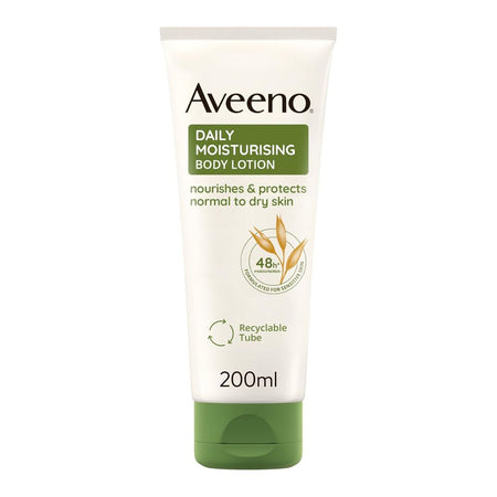 Aveeno Daily Moisturising Body Lotion, For Normal To Dry Skin, 200ml - Main Image