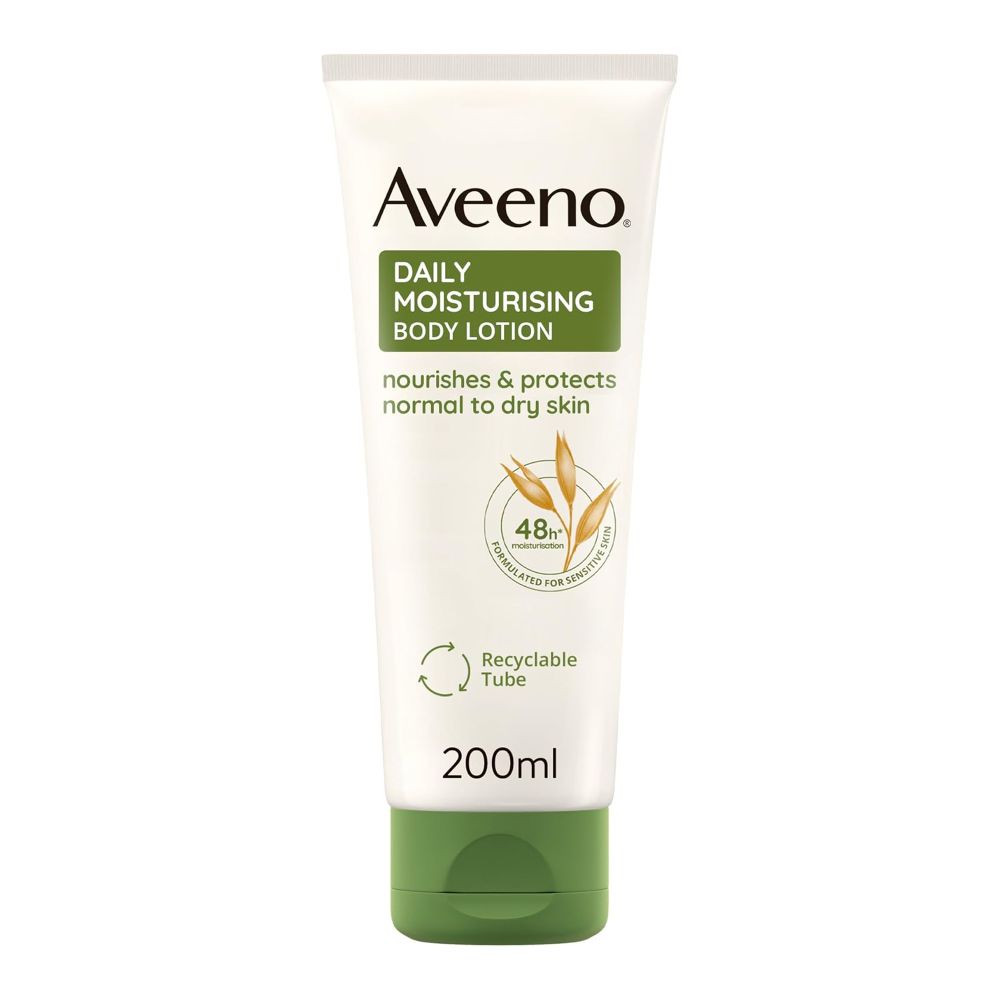 Aveeno Daily Moisturising Body Lotion, For Normal To Dry Skin, 200ml - Main Image