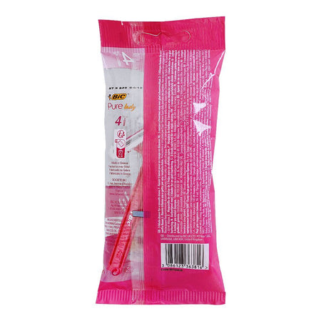 BIC Pure Lady 3 Blades Razor, 4-Pack - Image 2