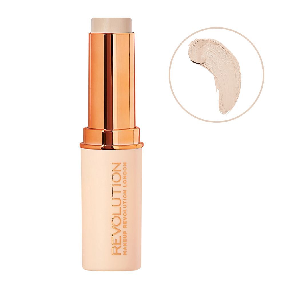 Makeup Revolution Fast Base Stick Foundation, F1 - Main Image