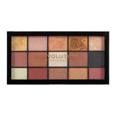 Makeup Revolution Reloaded Eyeshadow Palette, Affection, 15-Pack - Main Image